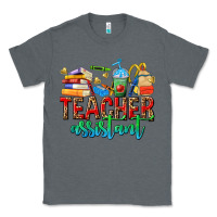 Charcoal Heather teacher assistant Classic Tee - NancyCooperArtShop