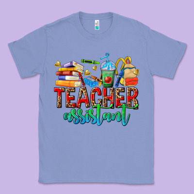 Teacher Assistant Classic Tee Designed By Nancycooperartshop