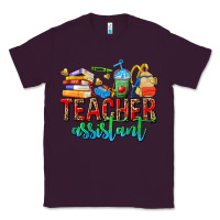 Plum teacher assistant Classic Tee - NancyCooperArtShop