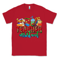 Red teacher assistant Classic Tee - NancyCooperArtShop