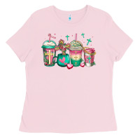 Bubblegum Pink religious christian coffee cups Ladies Tee - Jasminsmagicworld