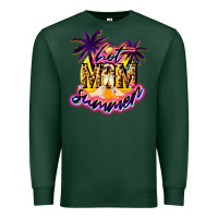Sports Green Hot mom summer mother' say Premium Sweatshirt - HowdyJamesFarm