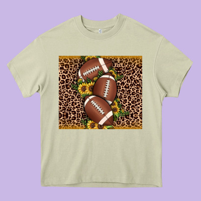 American Football Heavy Core Tee Designed By Jahusdesignshop