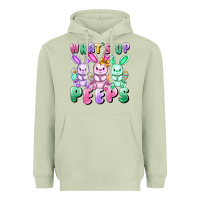 Matcha What's up peeps Easter bunnies Easter Day Heavyweight Hoodie - CowGirlArtShop