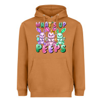 Meerkat What's up peeps Easter bunnies Easter Day Heavyweight Hoodie - CowGirlArtShop