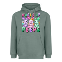 Sage What's up peeps Easter bunnies Easter Day Heavyweight Hoodie - CowGirlArtShop