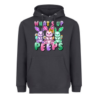Smoke What's up peeps Easter bunnies Easter Day Heavyweight Hoodie - CowGirlArtShop