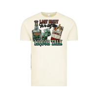 Vintage Arctic last night we let the liquor talk cowboy western c Vintage Tee - NancyCooperArtShop