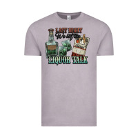 Vintage Zinc last night we let the liquor talk cowboy western c Vintage Tee - NancyCooperArtShop