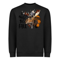 Black It Moose Be Fall Heavyweight Sweatshirt - LillyAllenDesigns
