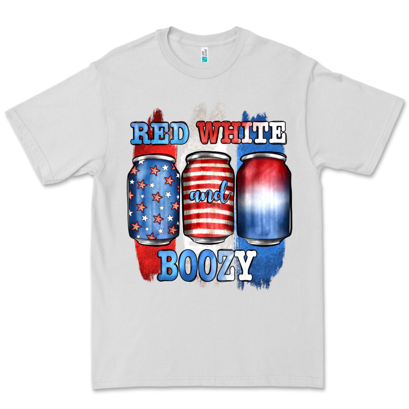 Red White And Boozy Premium Tee by JahusDesignShop | Teevron