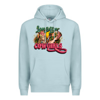 Blue Mist Long life Cowgirls Premium Hoodie - HowdyJamesFarm