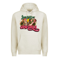 Oatmeal Heather Long life Cowgirls Premium Hoodie - HowdyJamesFarm