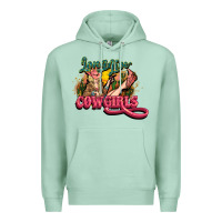 Seafoam Long life Cowgirls Premium Hoodie - HowdyJamesFarm