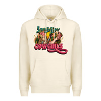 Tofu Long life Cowgirls Premium Hoodie - HowdyJamesFarm