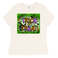 Bone trick or treat tumbler Ladies Tee - BundleAndBundleShop