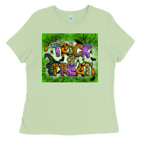 Matcha trick or treat tumbler Ladies Tee - BundleAndBundleShop