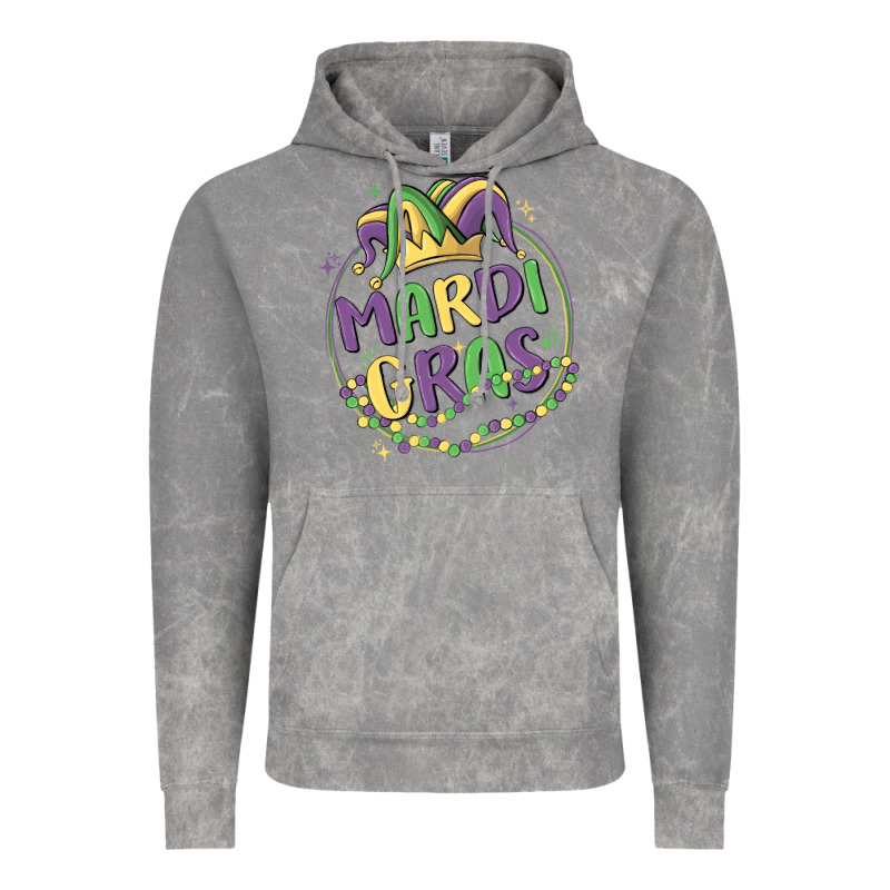 Mardi Gras Vintage Hoodie by MaliasSmallBusiness | Teevron
