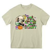 Mossy eat drınk and be scary Heavy Core Tee - AdoDesignShop