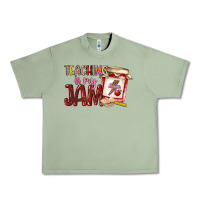 Oil Green teaching is my jam Urban Heavy Tee - NancyCooperArtShop