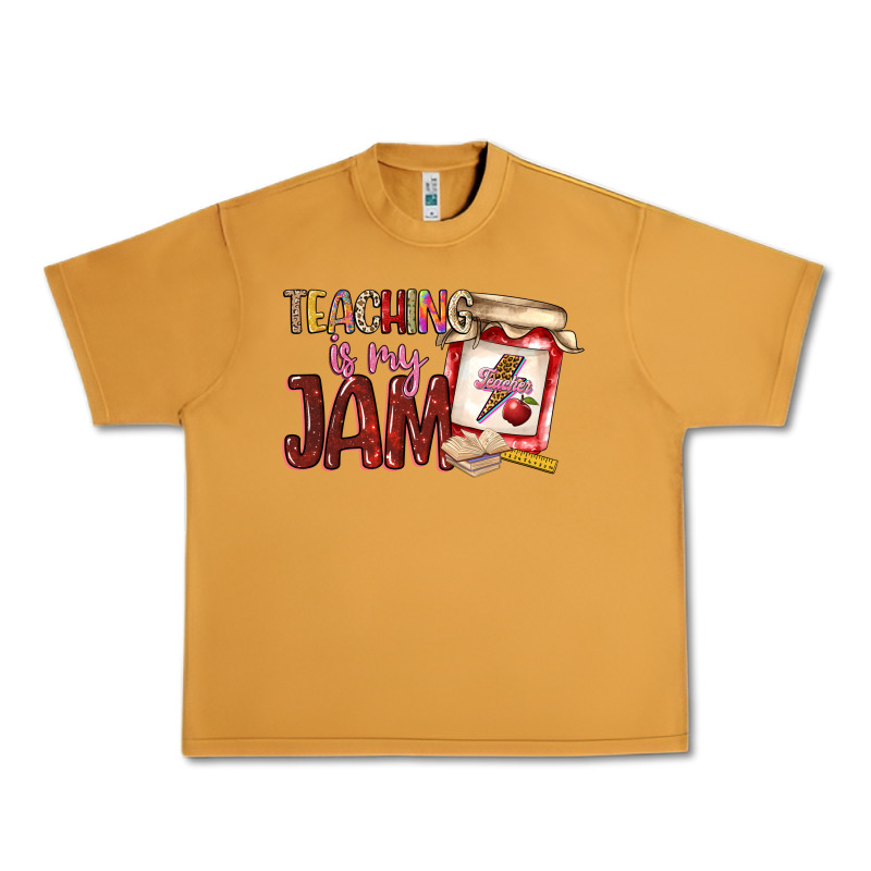 Teaching Is My Jam Urban Heavy Tee by NancyCooperArtShop | Teevron