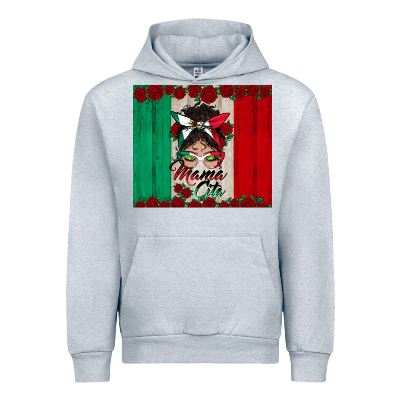 Mexican Messy Bun Mamacita Urban Hoodie by BundleAndBundleShop | Teevron