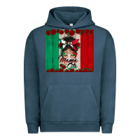 Pigment Midnight Navy mexican messy bun mamacita Urban Hoodie - BundleAndBundleShop