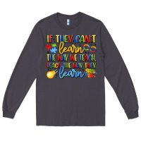 Smoke if they can't learn the way we teach teach the  wa Long Sleeve Tee - LillyAllenDesigns