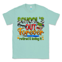 Seafoam schools out forever Classic Tee - NancyCooperArtShop