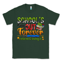 Sports Green schools out forever Classic Tee - NancyCooperArtShop