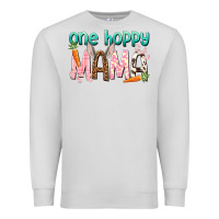 Dove Grey One hoppy mama mother's day Premium Sweatshirt - HowdyJamesFarm