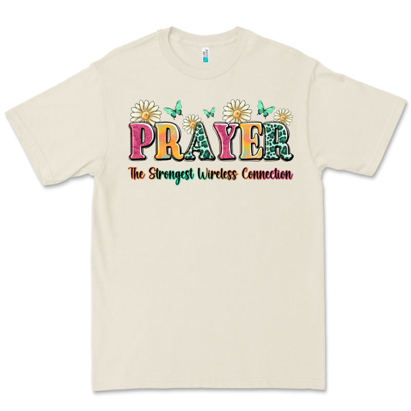Prayer The Strongest Wireless Connection Premium Tee by JahusDesignShop | Teevron
