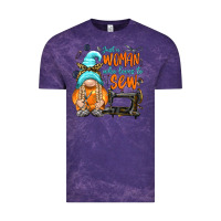 Cloud Purple just a woman who loves to sew Vintage Tee - NancyCooperArtShop