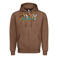 Chestnut Cozy vibes Zipper Hoodie - NancyCooperArtShop