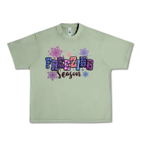 Oil Green freezing season Urban Heavy Tee - MaliasSmallBusiness