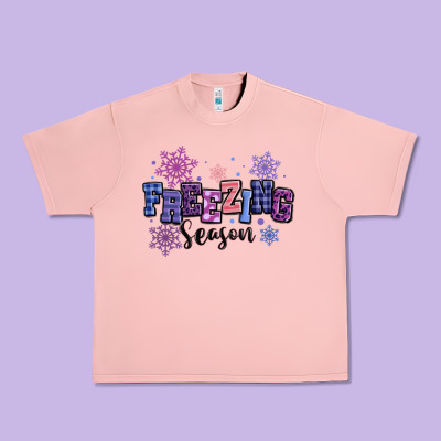 Freezing Season Urban Heavy Tee Designed By Maliassmallbusiness