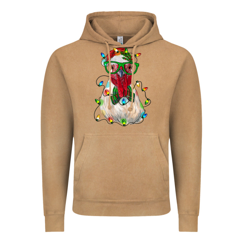 Christmas Rooster Vintage Hoodie by RanaPortraitStore | Teevron