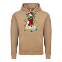 Vintage Coffee christmas rooster Vintage Hoodie - RanaPortraitStore