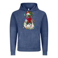 Vintage Denim christmas rooster Vintage Hoodie - RanaPortraitStore