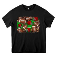 Black american football helmet background Heavy Core Tee - JahusDesignShop
