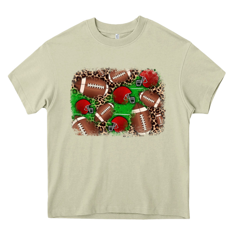 American Football Helmet Background Heavy Core Tee by JahusDesignShop | Teevron
