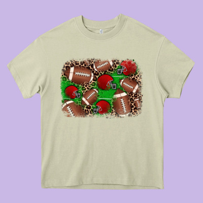 American Football Helmet Background Heavy Core Tee Designed By Jahusdesignshop