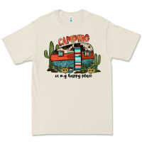 Bone camping is my happy place Premium Tee - JahusDesignShop