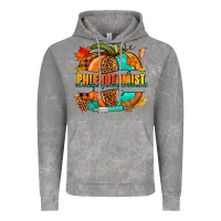 Cloud Rock Phlebotomist pumpkin Vintage Hoodie - NancyCooperArtShop