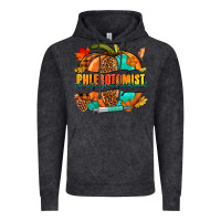 Vintage Arctic Phlebotomist pumpkin Vintage Hoodie - NancyCooperArtShop