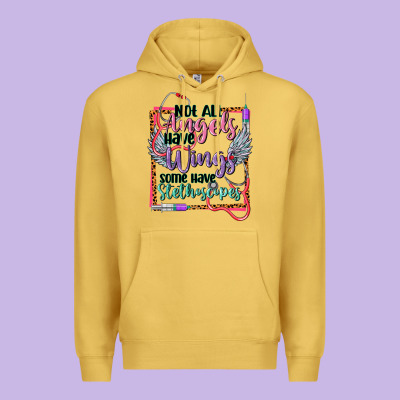 Cowgirl Not All Angels Have Wings Premium Hoodie Designed By Cowgirlartshop
