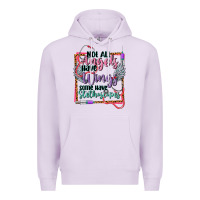 Lilac cowgirl not all angels have wings Premium Hoodie - CowGirlArtShop