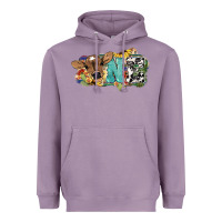 Lavender One baby Cow Heavyweight Hoodie - HowdyJamesFarm