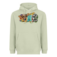 Matcha One baby Cow Heavyweight Hoodie - HowdyJamesFarm