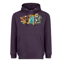 Plum One baby Cow Heavyweight Hoodie - HowdyJamesFarm